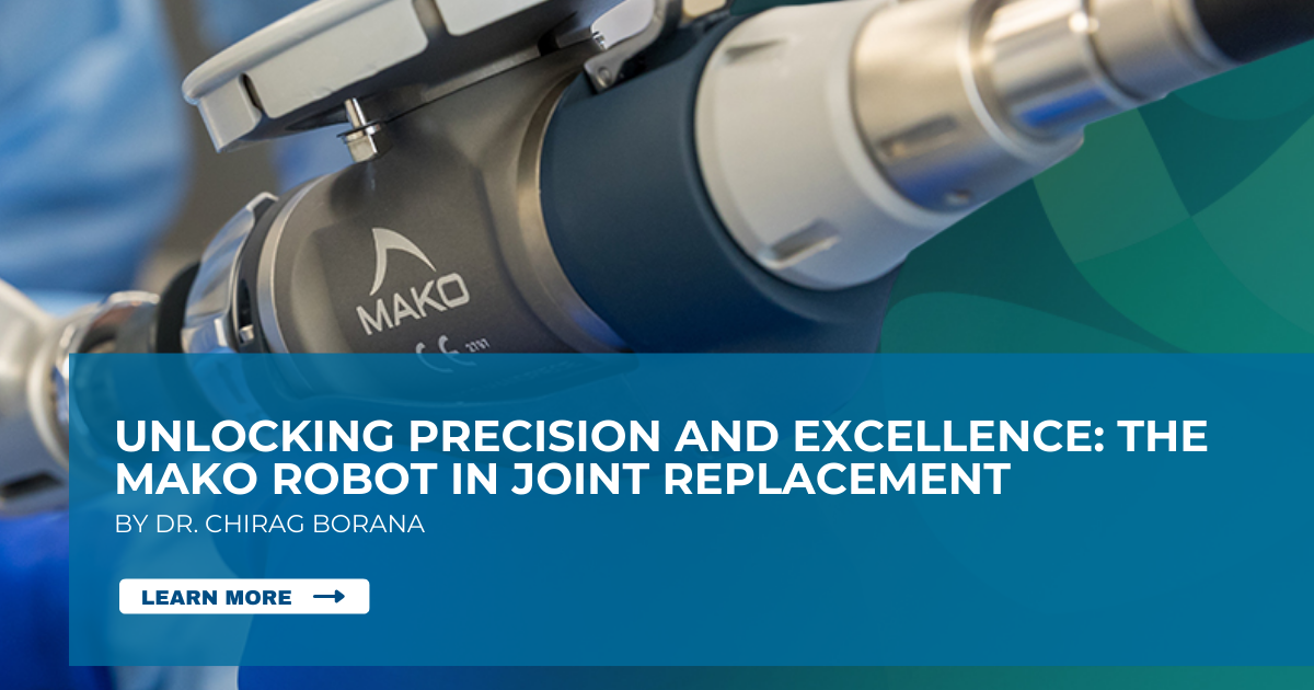 Mako Robot in Joint Replacement
